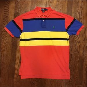 Multicolored Polo Shirt - Large